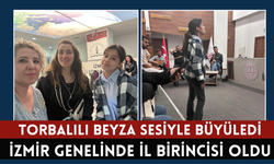 Torbalılı Beyza’dan büyük başarı