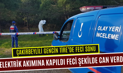 Elektrik akımına kapıldı feci şekilde can verdi