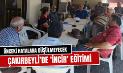 Çakırbeyli’de Kurutmalık İncir Üreticilerine Eğitim Verildi