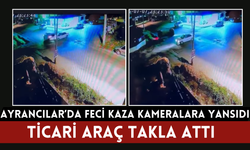 Pancar Yolunda Korkutan Kaza: Araç Yan Yattı