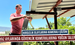 Hasat zamanı hırsızlara karşı kameralı önlem