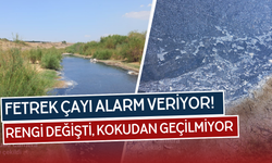 Fetrek Çayı Alarm Veriyor