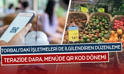 Terazide dara, menüde QR kod dönemi