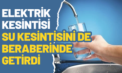 Elektrik Kesintisi Su Kesintisini de Beraberinde Getirdi