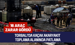 Asit dolu tank patladı