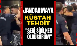Jandarmayı ölümle tehdit!