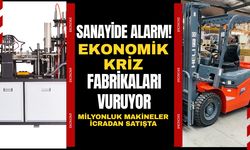9,2 Milyon TL’lik Bardak Makineleri ve Forklift İcrada
