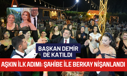 Başkan Demir, Sarı ve Karainli ailelerinin mutluluğuna ortak oldu