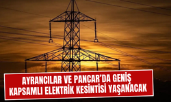 Ayrancılar ve Pancar’da geniş kapsamlı bir elektrik kesintisi