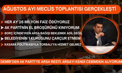 Demir’den AK Parti’ye Arsa Resti: Arsayı kendi cebimden alıyorum