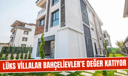 Bahçeli lüks evler Bahçelevler’e değer katıyor