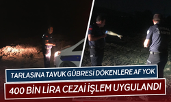 Tarlasına Tavuk Gübresi Dökenlere af yok