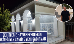 Şehitler'e Hayırseverlerin Desteğiyle Camiye Yeni Şadırvan