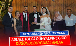 Kendi kızının nikahını kıydı