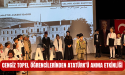 İlkokul öğrencileri Atatürk'ü anma etkinliğinde sahnede devleşti