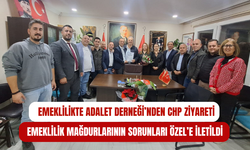 Emeklilikte Adalet Derneği CHP Torbalı Yönetimini ziyaret etti
