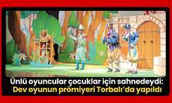 Torbalı’da Çocuk Tiyatrosuna Yoğun İlgi: “Okumaz Yazmaz Krallığı” Ayakta Alkışlandı