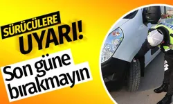 Torbalı’daki ticari araç sürücüleri dikkat!