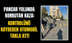 Pancar Yolunda Kaza: Sürücü Facianın Eşiğinden Döndü