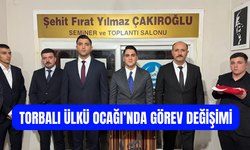 Ülkü Ocakları Torbalı Şubesi’nde Bayrak Değişimi