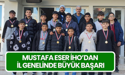 Mustafa Eser İHO futbolda il ikincisi oldu