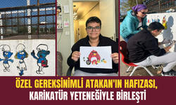 Özel gereksinimli Atakan'ın muhteşem yeteneği