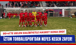 İZTON Torbalıspor son nefeste güldü