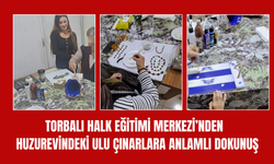 Halk Eğitimi’nden Huzurevindeki Ulu Çınarlara Anlamlı Dokunuş