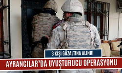 Uyuşturucu satıcılarına şafak operasyonu