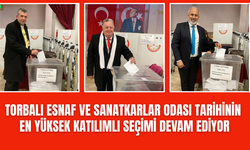 Torbalı Esnaf Odası seçimleri yoğun katılımla devam ediyor