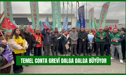 Temel Conta grevine Torbalı’da güçlü dayanışma