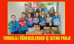Torbalılı öğrencilerden iç ısıtan proje