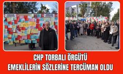 Emeklilerin Talepleri Torbalı’da Pano Oldu