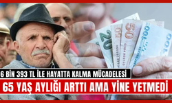 65 yaş üstü aylıklarına zam geldi ama...