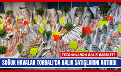 Soğuklar Bastırdı, Torbalı’da Balık Tezgâhları Şenlendi