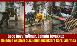 Torbalı’da Yağış Mesaisi: Belediye Ekipleri İlk Andan İtibaren Görevde