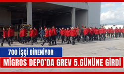 Torbalı’daki Migros Deposunda İş Bırakma 5. Gününde