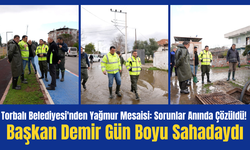Torbalı Belediyesi'nden Yağmur Mesaisi: Sorunlar Anında Çözüldü!