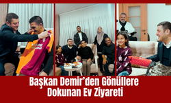Başkan Demir’den Gönüllere Dokunan Ev Ziyareti
