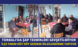 İlçe Tarım köy köy gezerek bilgilendirme yapıyor