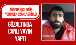 Gözaltına alınan işçiden gözaltı aracında video