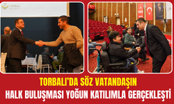 Torbalı'da söz vatandaşın