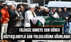 Kazada Hayatını Kaybeden Anne Gözyaşlarıyla Uğurlandı