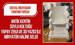 Metropolis Antik Kenti’nin Soylu Koltuğu 3D Teknolojiyle Yeniden Doğdu