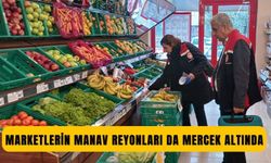 Torbalı’da Marketlerin Manav Reyonları Mercek Altında