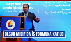 Abdulvahap Olgun, Türkiye–Mısır İşbirliği Forumu’na Katıldı