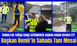 Başkan Demir’le Sahada Tam Mesai