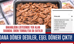 Bakanlığın İfşa Ettiği Döner Torbalı’da da Satıldı