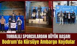 Torbalılı sporcular Bodrum’daki yarışa damga vurdu