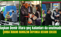 Torbalı Belediyesi’nden İftara Yetişemeyenlere Gönül Isıtan İkram